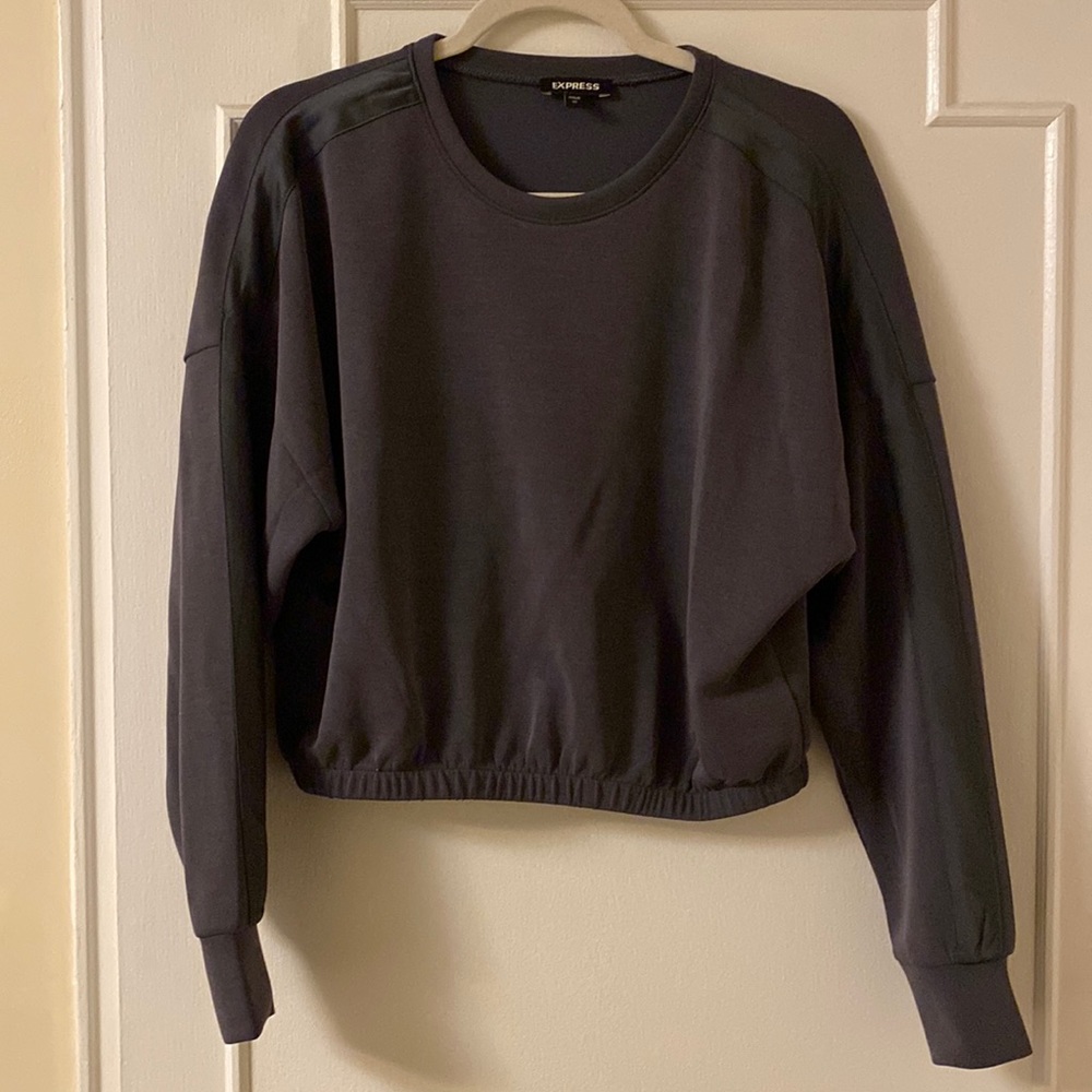 Express Gray Top